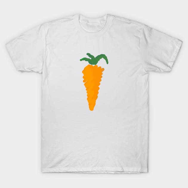 Carrots - Vegan, Veggies - D3 Designs T-Shirt by D3Apparels